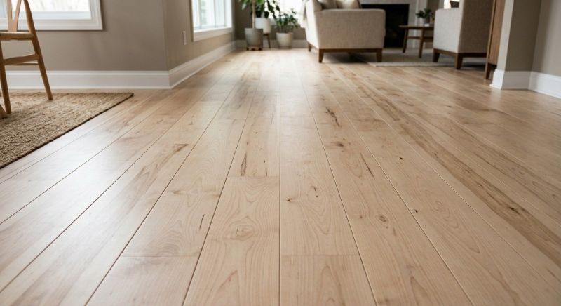 Birch Floor Installation in Flower Mound, TX