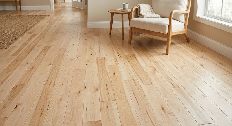 Birch Floor Installation in Flower Mound, TX