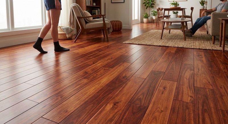 Cherry Floor Installation in Grapevine, TX