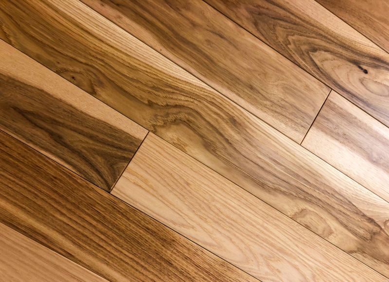 Dark Wood Floor Installation in Flower Mound, TX