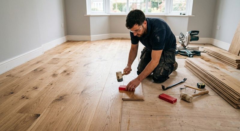 Hardwood Floor Installation in Bedford, TX