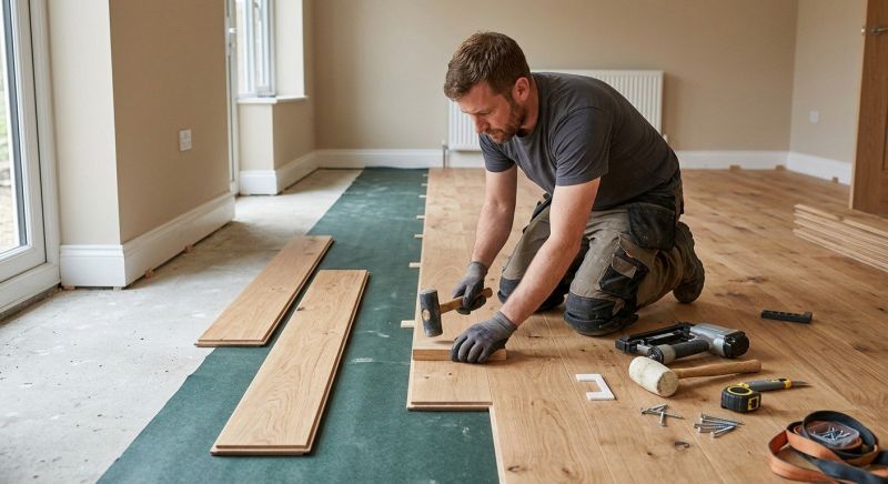 Hardwood Floor Installation in Collin County, TX