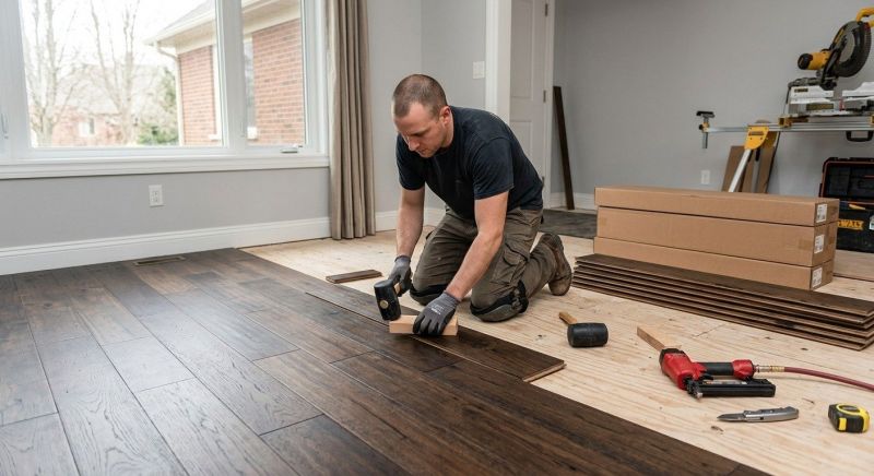 Hardwood Floor Installation in Euless, TX