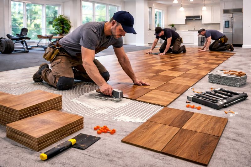 Hardwood Floor Installation in Lewisville, TX