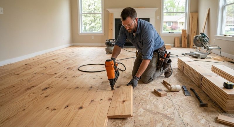 Hardwood Floor Installation in Mckinney, TX