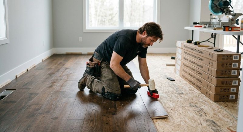 Hardwood Floor Installation in Richardson, TX