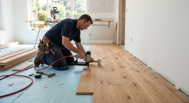 Hardwood Floor Installation in Richardson, TX