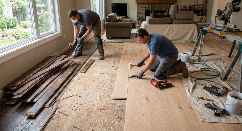 Hardwood Replacement in Addison, TX