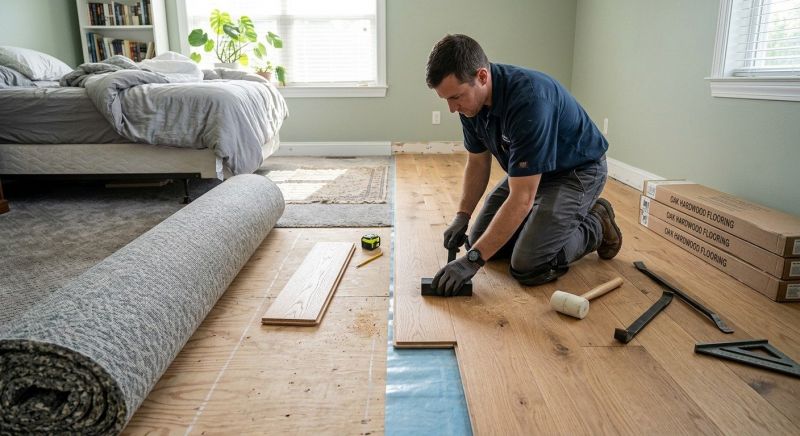 Hardwood Replacement in Arlington, TX