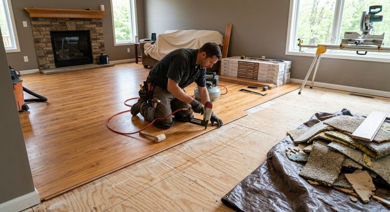 Hardwood Replacement in Aubrey, TX