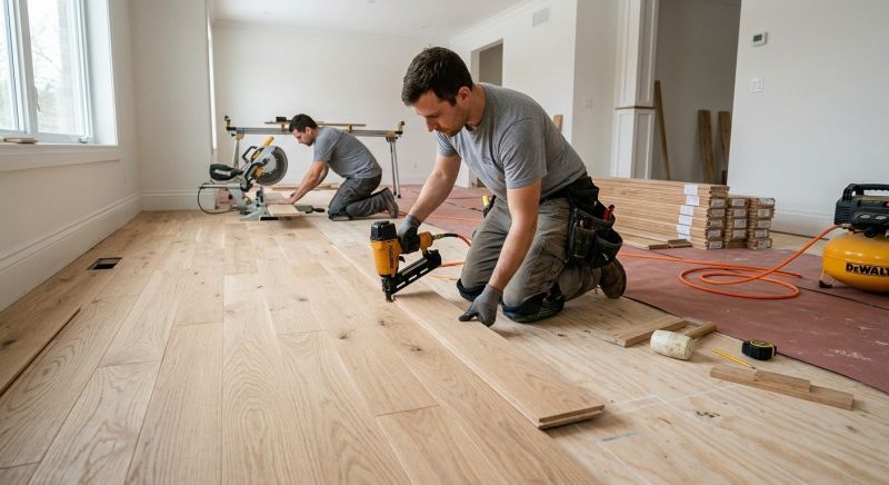 Hardwood Replacement in Plano, TX