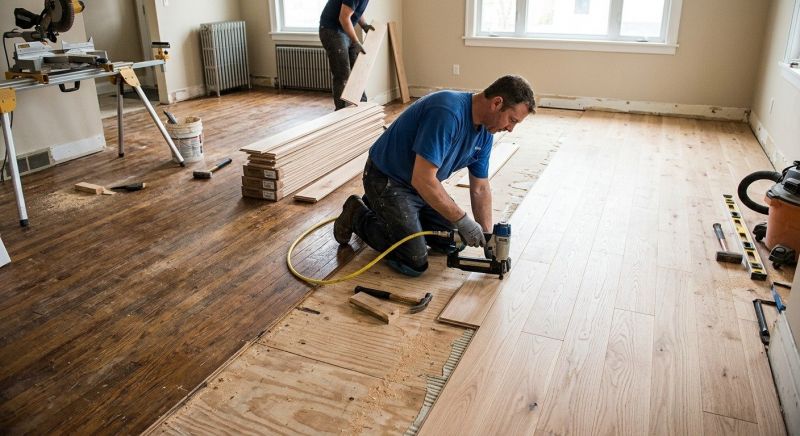 Hardwood Replacement in Sanger, TX