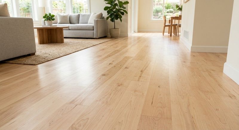 Maple Flooring Installation in Collin County, TX