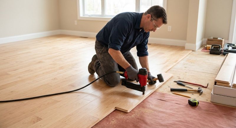 Maple Flooring Installation in Grapevine, TX