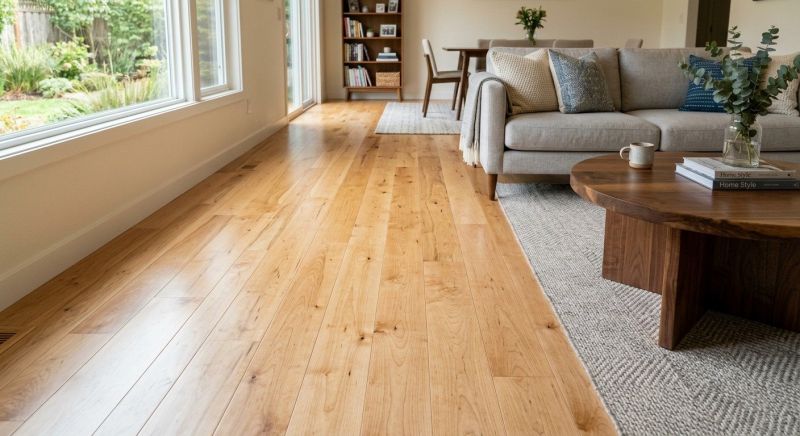 Maple Flooring Installation in Little Elm, TX