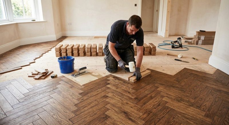 Parquet Flooring Installation in Flower Mound, TX