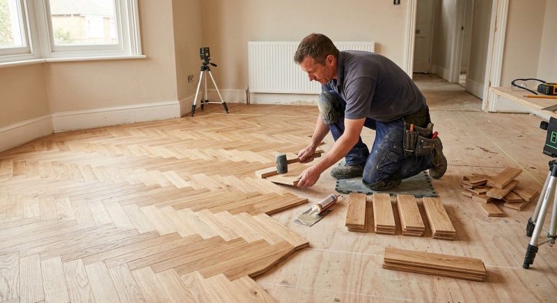 Parquet Flooring Installation in Flower Mound, TX