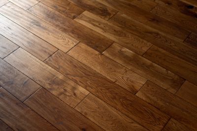 White Oak Floor Installation in Flower Mound, TX