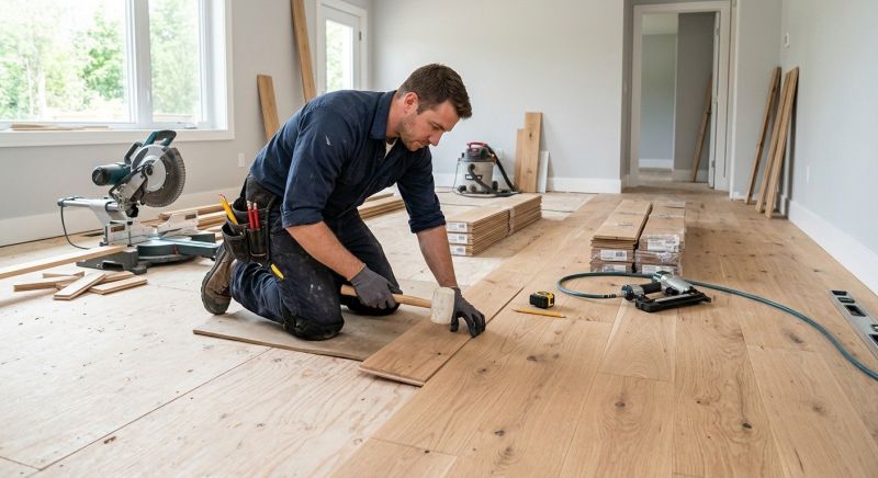 Wood Flooring Installation in Denton County, TX