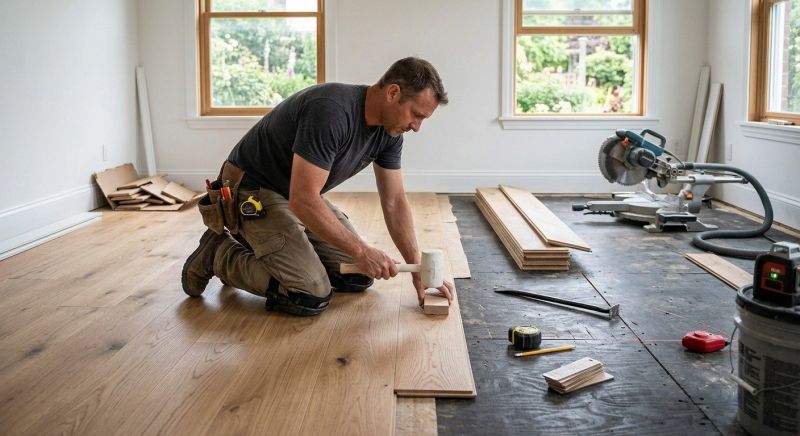 Wood Flooring Installation in Denton County, TX