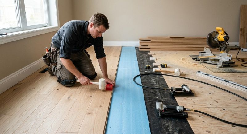 Wood Flooring Installation in Denton, TX