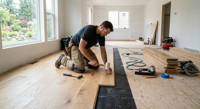 Wood Flooring Installation in Grand Prairie, TX