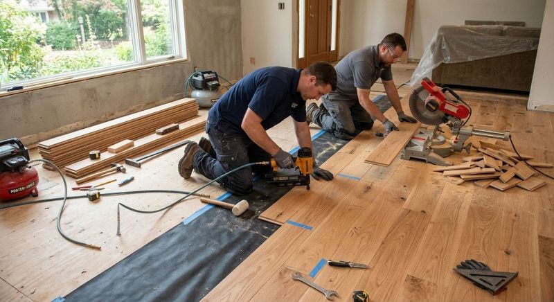 Wood Flooring Installation in Haltom City, TX