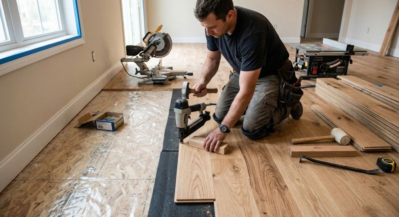 Wood Flooring Installation in North Richland Hills, TX