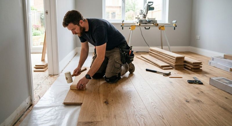 Wood Flooring Installation in Roanoke, TX